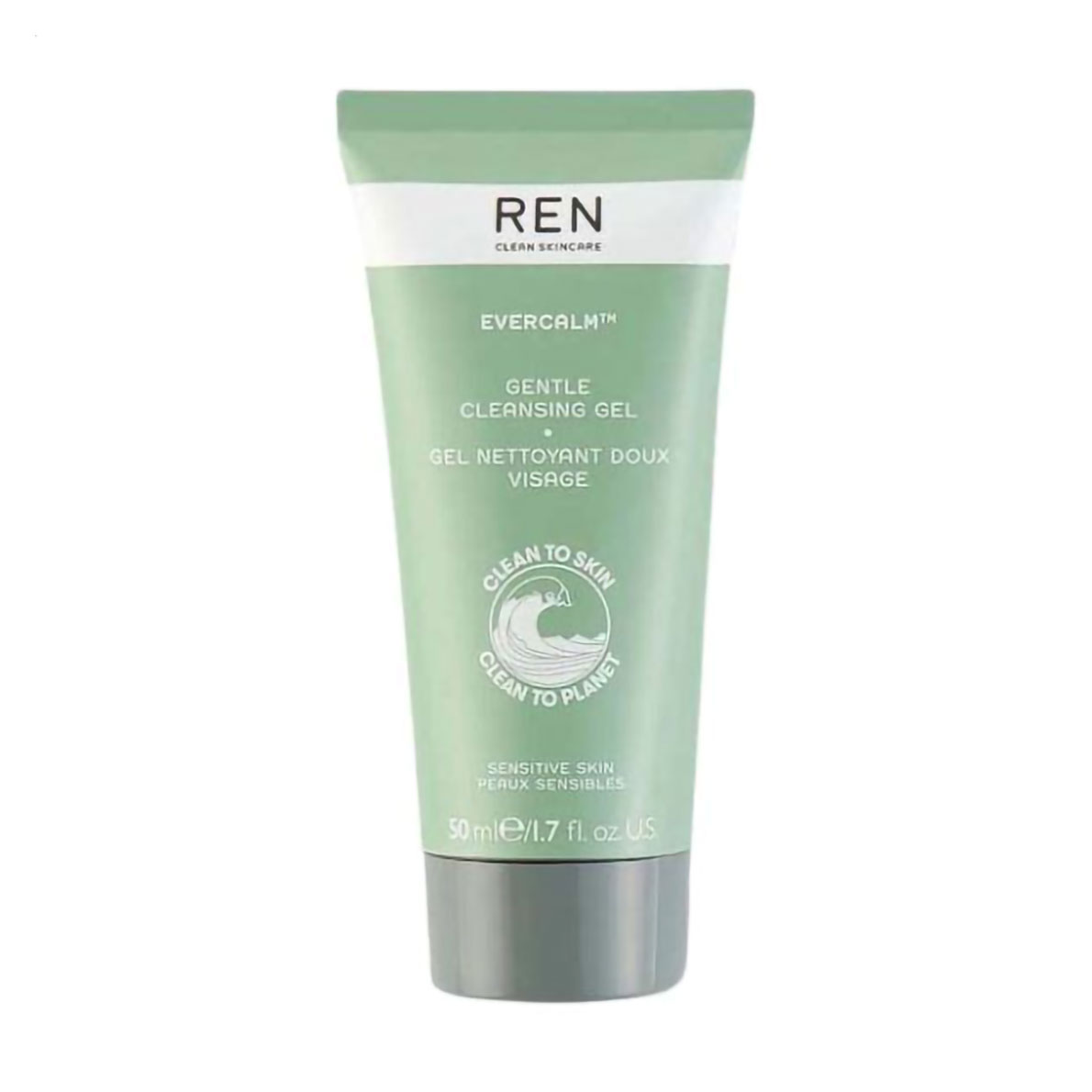 Ніжний очищувальний гель для обличчя REN Clean Skincare Evercalm Gentle Cleansing Gel, 50 мл