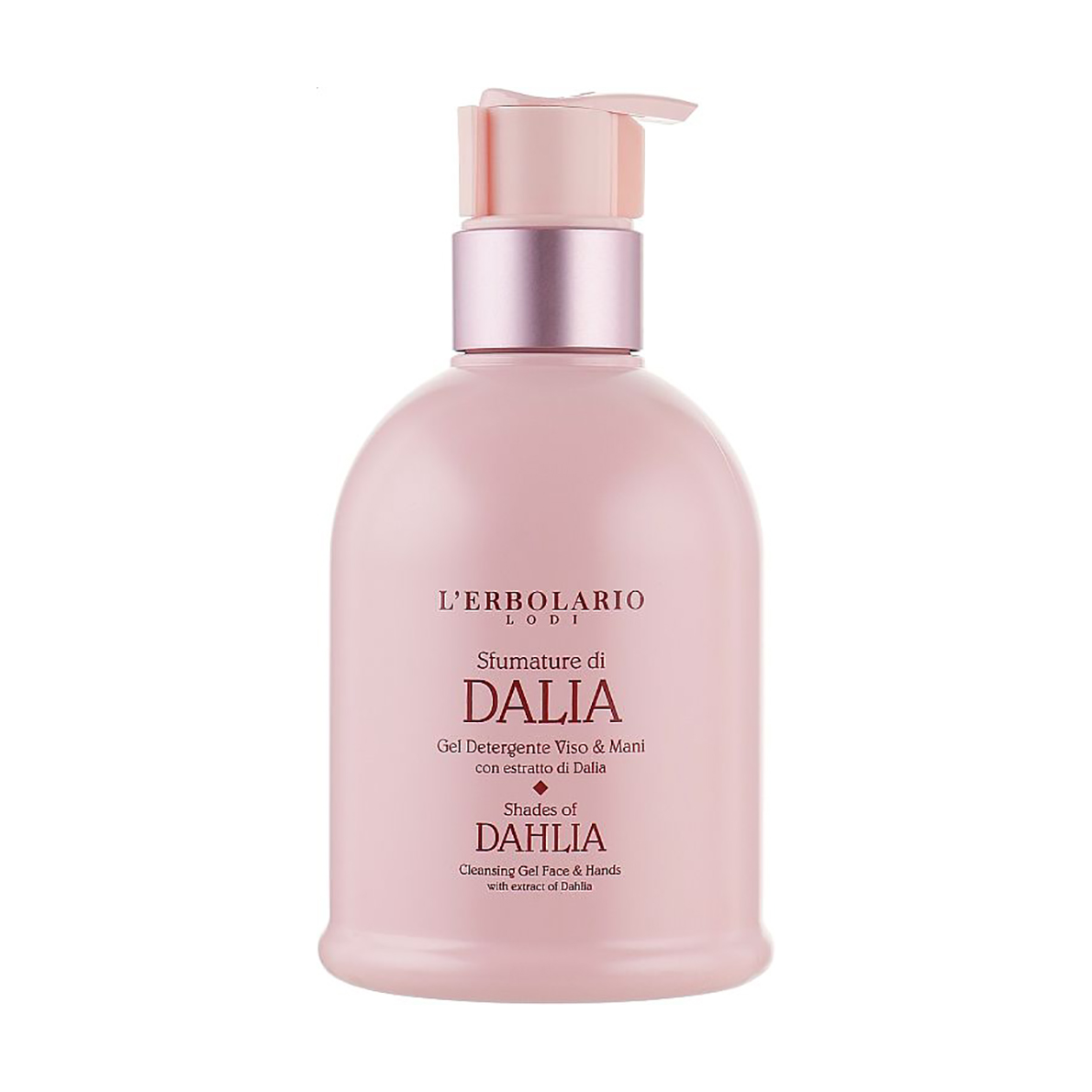 Очищувальний гель для обличчя та рук L'Erbolario Shades Of Dahlia Cleansing Gel Face &amp; Hands Жоржина, 280 мл